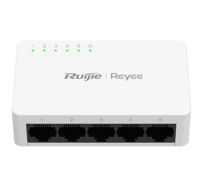 Комутатор 5 портів некерований Ruijie Reyee RG-ES05G-L 1000M