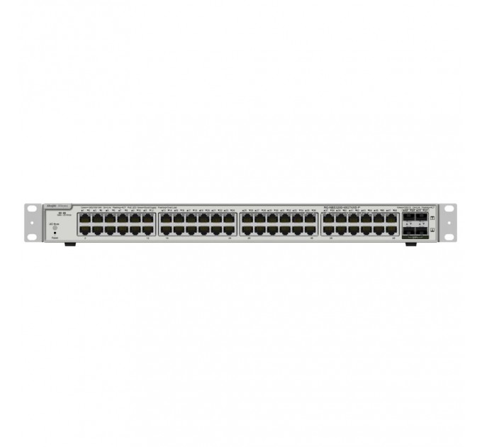 Комутатор 48 портів керований Ruijie Reyee RG-NBS3200-48GT4XS-P-V2 L2+ POE