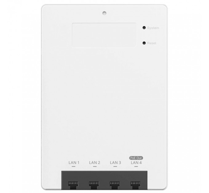 Точка доступу Ruijie Reyee RG-RAP62-Wall Wi-Fi 6 AX3000 дводіапазонна