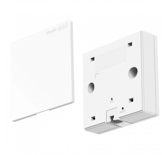 Точка доступу Ruijie Reyee RG-RAP62-Wall-Lite Wi-Fi 6 AX3000 дводіапазонна