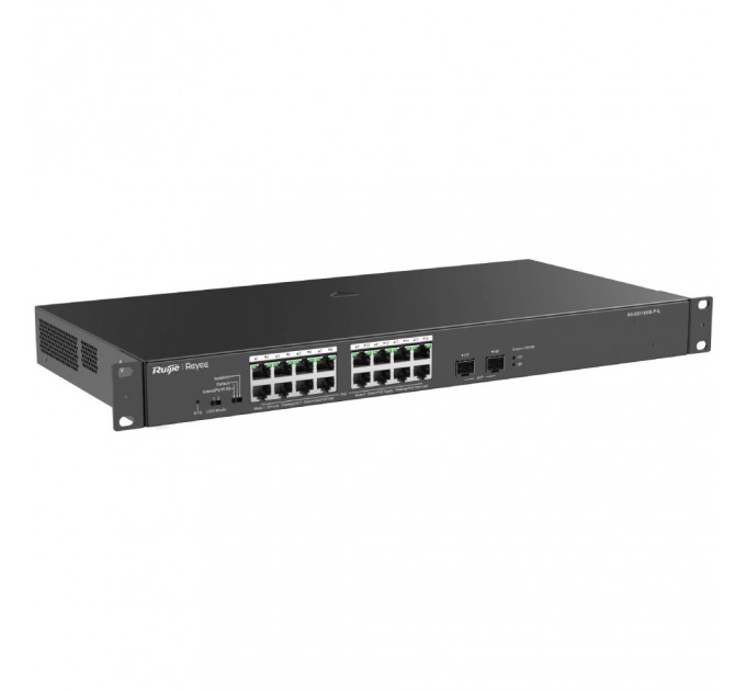 Комутатор 18 портів некерований Ruijie Reyee RG-ES118GS-P-L PoE