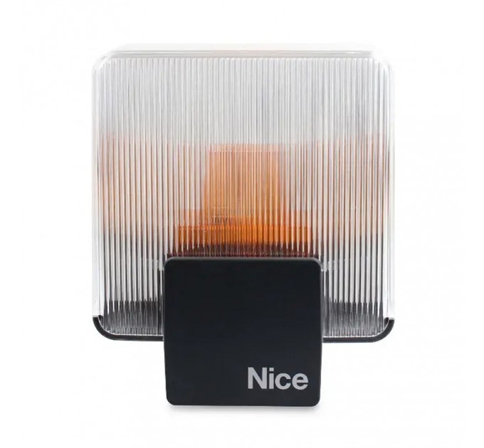 Cигнальная лампа Nice ELAC 230В со встроенной антенной для ворот и шлагбаумов