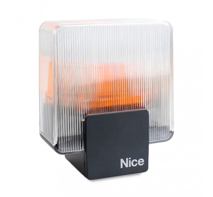 Cигнальная лампа Nice ELAC 230В со встроенной антенной для ворот и шлагбаумов