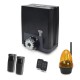 Комплект автоматики для откатных ворот GATEXPERT DKC800AC + Лампа сигнальная GATEXPERT YS433 + Фотоэлементы GATEXPERT IR15