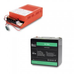 Комплект бесперебойного питания БП Faraday Electronics UPS 85W Smart ASCH PL (LFP) + литиевый (LiFePO4) аккумулятор 12В 18А·ч Full Energy FEG-1218