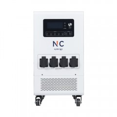 Зарядная станция NC-energy NCE5P5U48ua 5.2 кВт, LiFePO4 5.12 кВт·ч, мобильная инверторная система