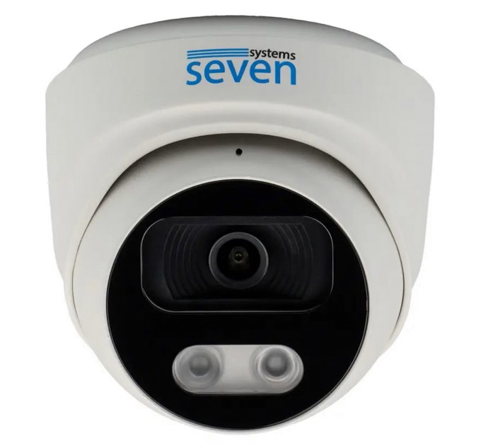 IP-відеокамера 5 Мп вулична/внутрішня SEVEN IP-7215PA PRO white 2,8 мм