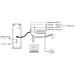 Виклична панель домофону з вбудованим зчитувачем карток MIFARE SEVEN CP-7503F RFID white