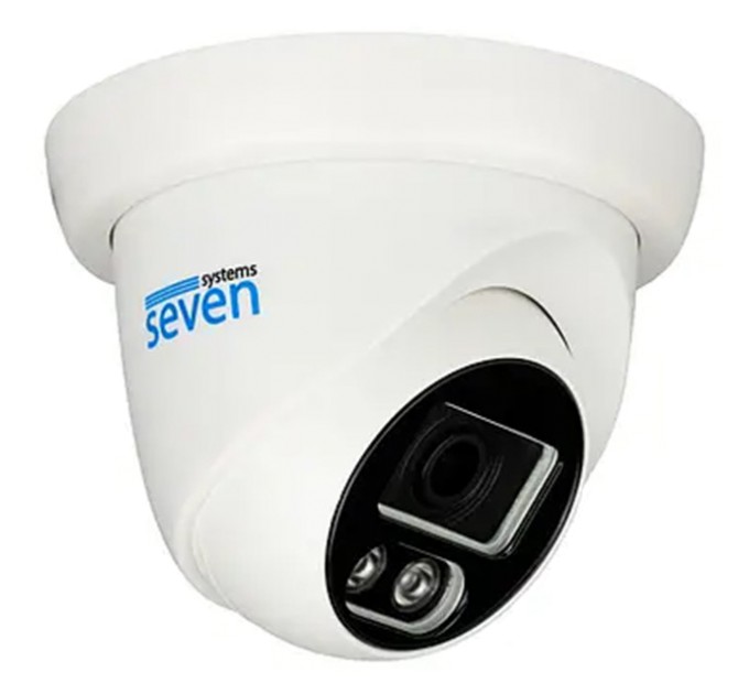 Комплект відеоспостереження на 1 купольну 2 Мп аналогову камеру SEVEN KS-7611OW-2MP