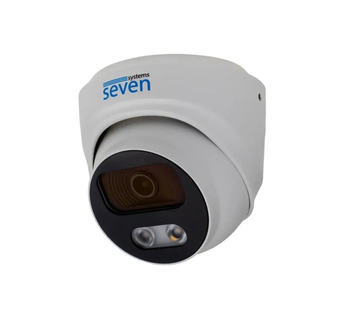 Комплект відеоспостереження на 6 купольних 5 Мп аналогових камер SEVEN KS-7616OW-5MP