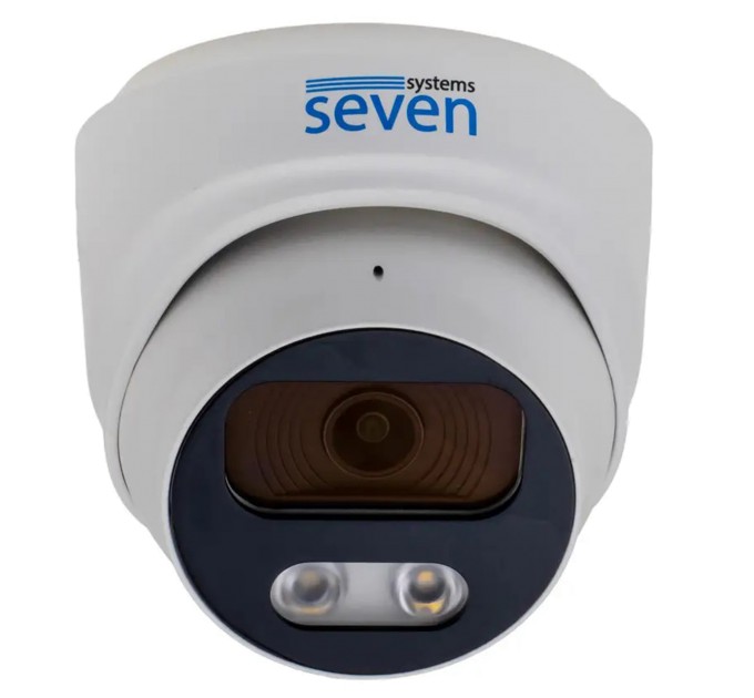 IP-відеокамера 2 Мп Full Color вулична/внутрішня SEVEN IP-7212PA-FC 2,8 мм