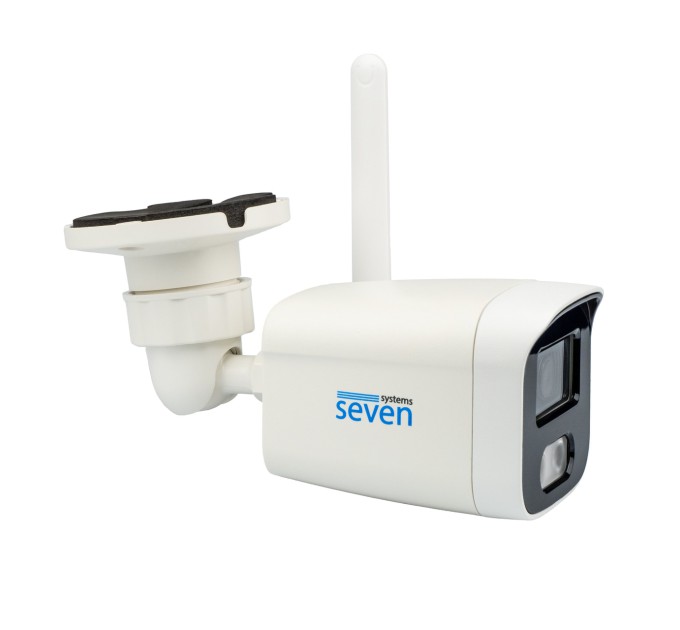 IP-відеокамера 4 Мп Wi-Fi вулична SEVEN IP-7224AW 2,8 мм