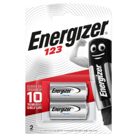 Батарейка Energizer 123 Lithium 2шт
