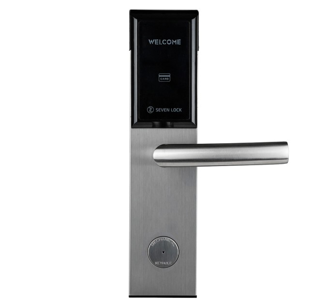 Електронний RFID замок для готелів та хостелів SEVEN LOCK SL-7730