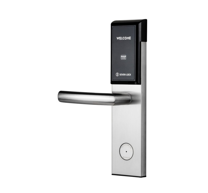Електронний RFID замок для готелів та хостелів SEVEN LOCK SL-7730