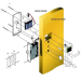 Розумний дверний замок SEVEN LOCK SL-7735B black