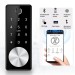 Розумний дверний біометричний замок SEVEN LOCK SL-7736BF black