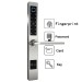 Розумний дверний біометричний замок SEVEN LOCK SL-7732BF silver