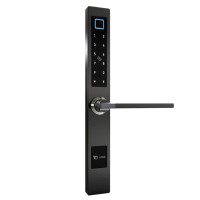 Розумний дверний біометричний замок SEVEN LOCK SL-7732BF black