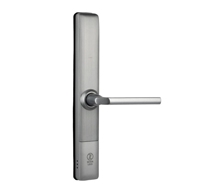 Розумний дверний замок SEVEN LOCK SL-7762B silver