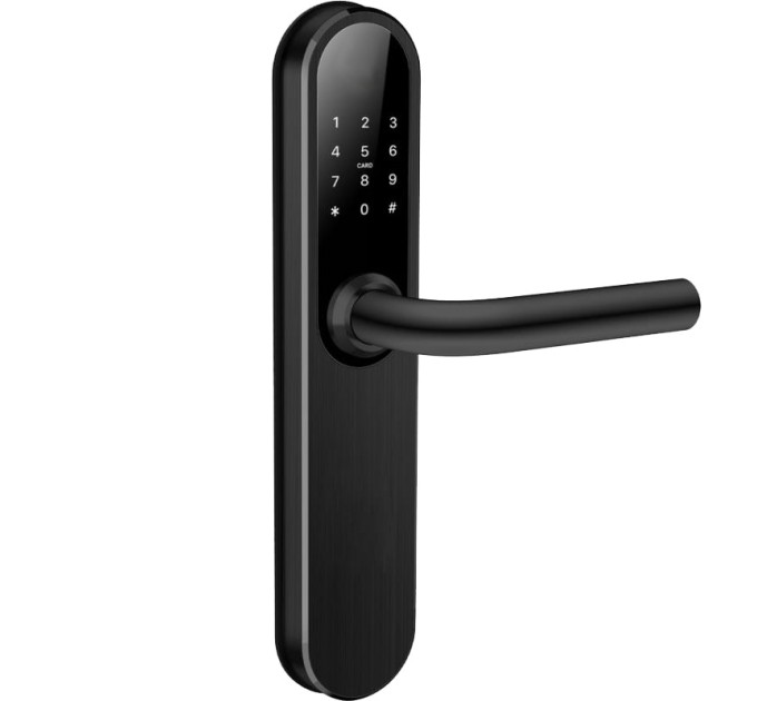 Розумний дверний замок SEVEN LOCK SL-7768B black