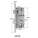 Розумний дверний замок SEVEN LOCK SL-7768B black