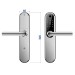 Розумний дверний біометричний замок SEVEN LOCK SL-7768BF silver (врізна частина (252) 6085)