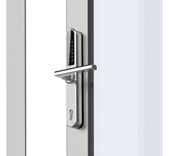 Розумний дверний замок SEVEN LOCK SL-7761B EN silver