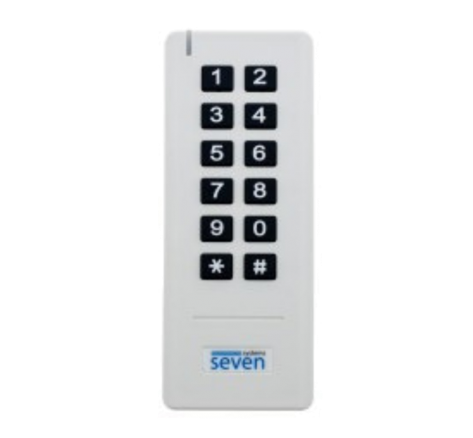 Бездротова клавіатура з вбудованим зчитувачем SEVEN LOCK SK-7712w