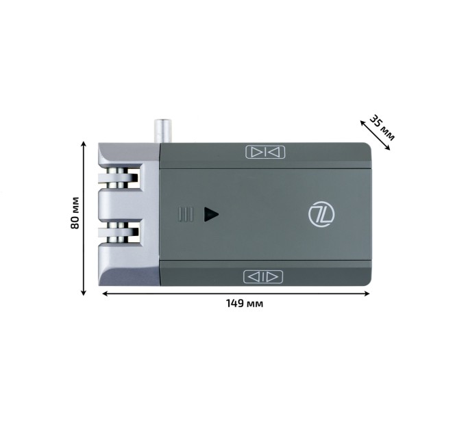 Розумний дверний замок невидимка SEVEN LOCK SL-7709