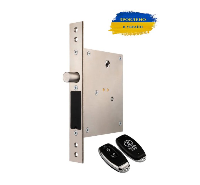 Розумний врізний замок невидимка SEVEN LOCK SL-7704
