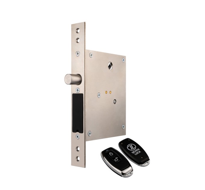 Розумний врізний замок невидимка SEVEN LOCK SL-7704