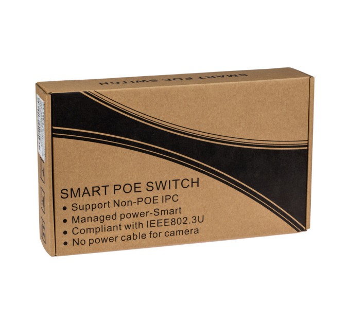 PoE комутатор (switch) 8 портів SEVEN P-7328FG-SFP