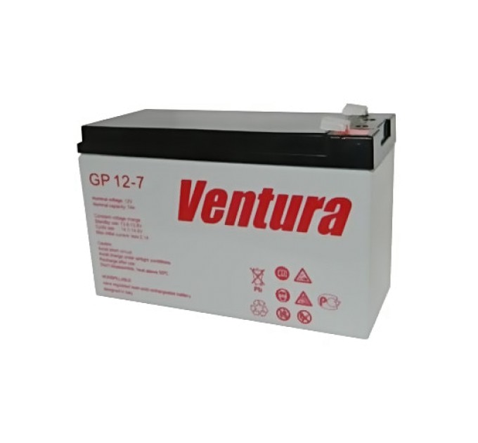 Акумуляторна батарея 12В/7Аг Ventura GP 12-7