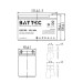 Акумуляторна батарея 12В/9Аг BATTEC