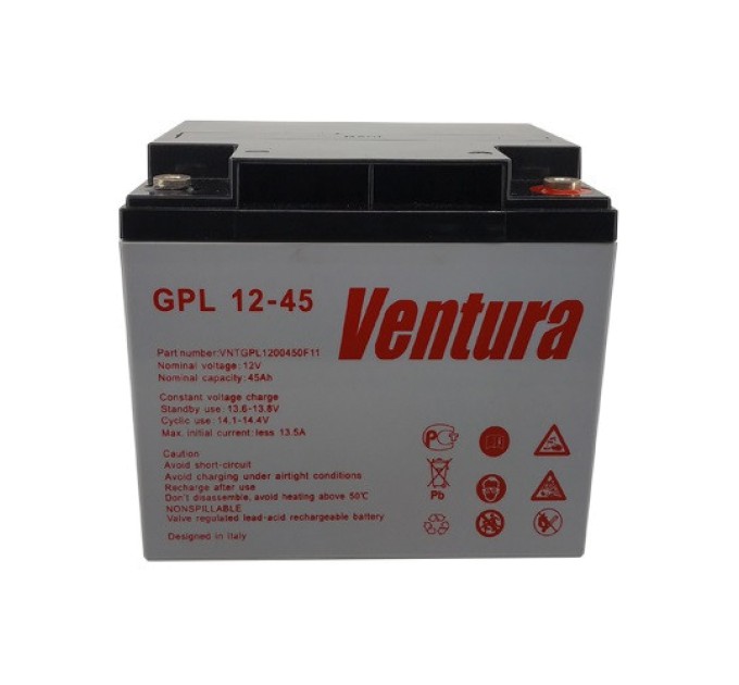 Акумуляторна батарея 12В/45Аг Ventura GPL 12-45