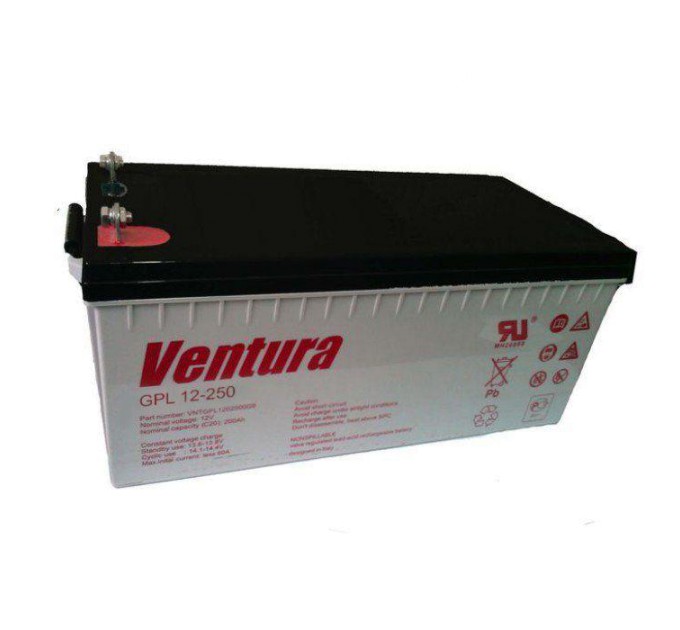 Акумуляторна батарея 12В/250Аг Ventura GPL 12-250