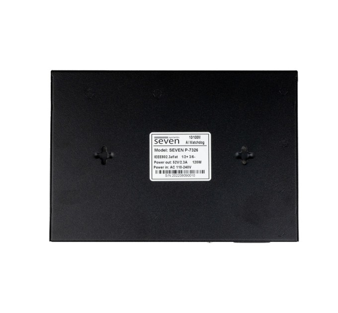PoE комутатор 6 портів SEVEN P-7326