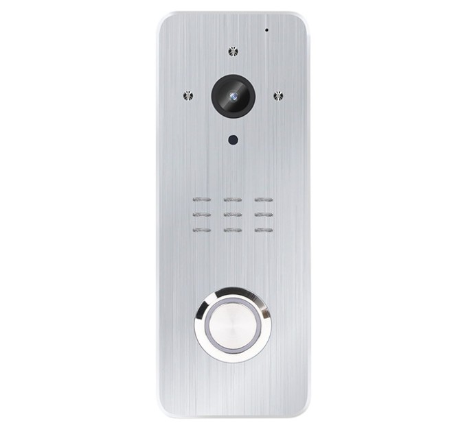 Виклична панель домофону SEVEN CP-7507 FHD silver