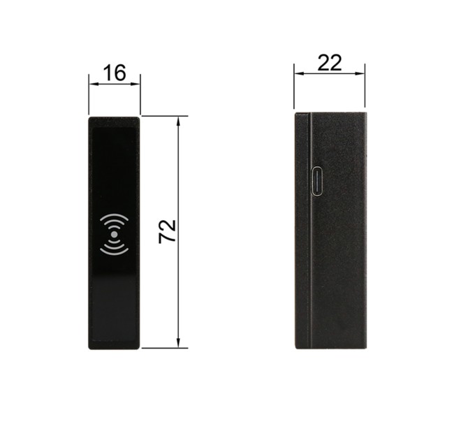 Меблевий RFID замок SEVEN LOCK R-15