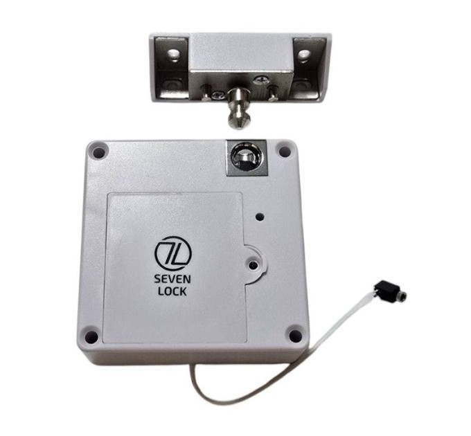 Меблевий RFID замок SEVEN LOCK SL-7733B Bluetooth white