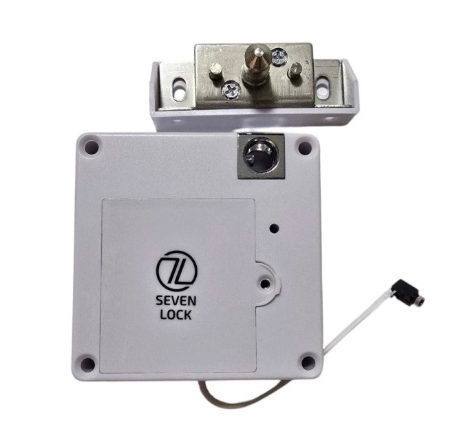 Меблевий RFID замок SEVEN LOCK SL-7733B Bluetooth white
