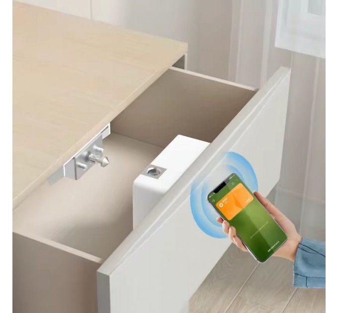Меблевий RFID замок SEVEN LOCK SL-7733B Bluetooth white