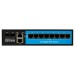 Гігабітний PoE комутатор 8 портів SEVEN P-7328FG-2SFP (POE: 8G, UP: 2G+2SFP)