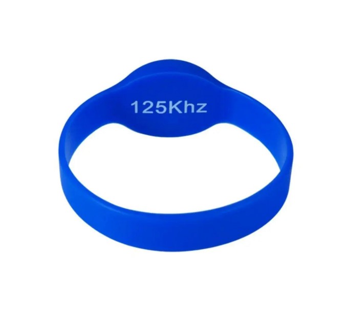 RFID браслет з чипом EM-Marin SEVEN R-60 синій (70 мм)