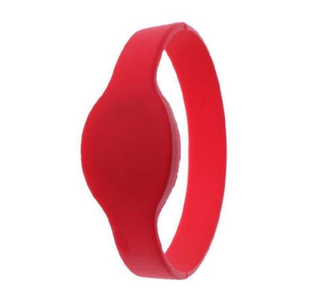RFID браслет з чипом MIFARE SEVEN R-65 червоний (55 мм)