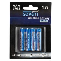 Батарейки SEVEN LR03 AАA 1.5V 4 шт