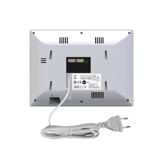 IP-відеодомофон 8 дюймів з Wi-Fi NeoLight ALPHA Hybrid white