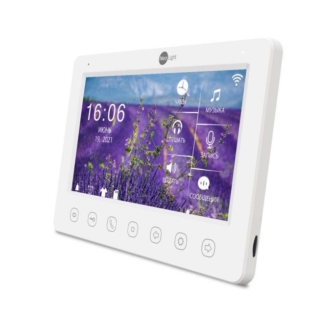 Відеодомофон 7 дюймів з Wi-Fi NeoLight Kappa+ HD WF white
