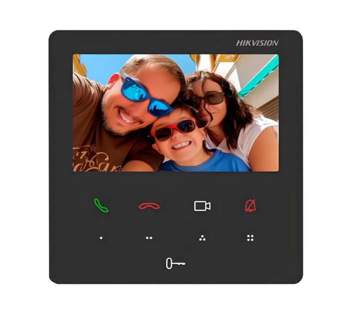 Відеодомофон Hikvision DS-KH6110-WE1/Black 4.3" дюйма